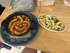   at La Vegana Taperia in Malaga