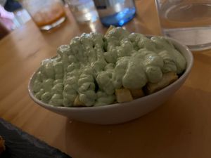 Patatas Ali Ali   at La Vegana Taperia in Malaga