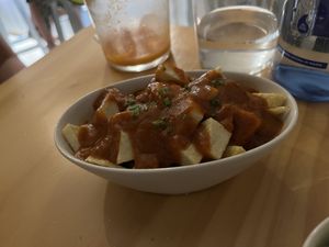 Patatas Bravas   at La Vegana Taperia in Malaga