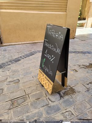  at La Vegana Taperia in Malaga