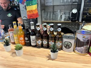   at La Vegana Taperia in Malaga