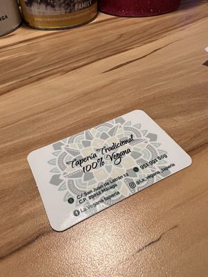   at La Vegana Taperia in Malaga