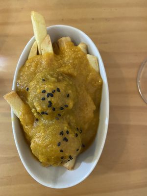 Albondingas   at La Vegana Taperia in Malaga