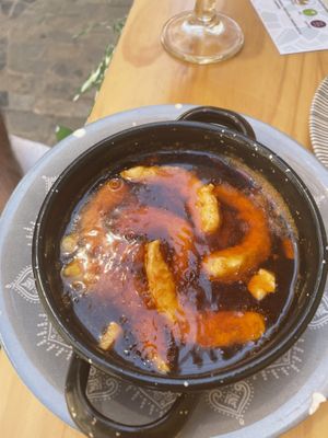   at La Vegana Taperia in Malaga