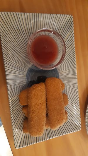 cheesy sticks at La Vegana Taperia in Malaga