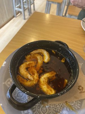   at La Vegana Taperia in Malaga