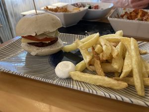   at La Vegana Taperia in Malaga