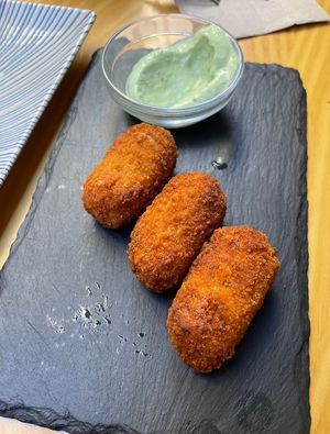   at La Vegana Taperia in Malaga