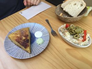  at La Vegana Taperia in Malaga