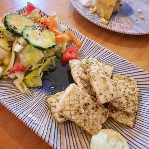 Imitation of sepia at La Vegana Taperia in Malaga