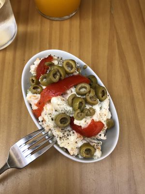   at La Vegana Taperia in Malaga