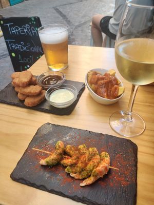  at La Vegana Taperia in Malaga