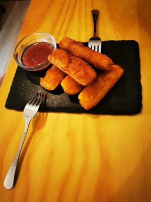  at La Vegana Taperia in Malaga