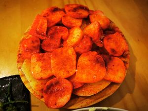 Pulpo at La Vegana Taperia in Malaga