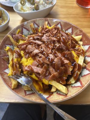   at La Vegana Taperia in Malaga