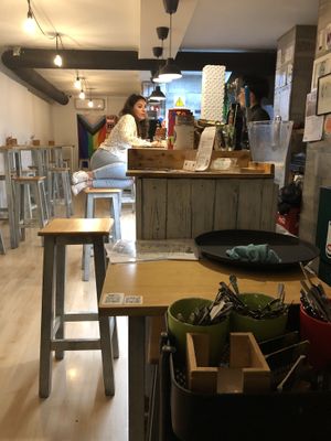   at La Vegana Taperia in Malaga