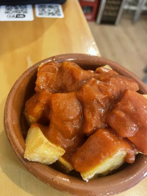   at La Vegana Taperia in Malaga