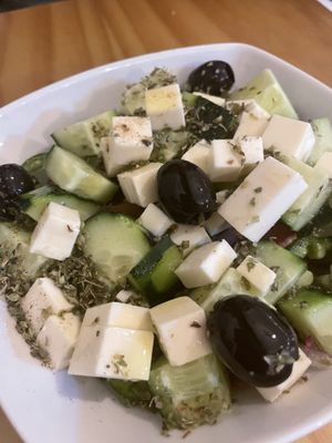   at La Vegana Taperia in Malaga