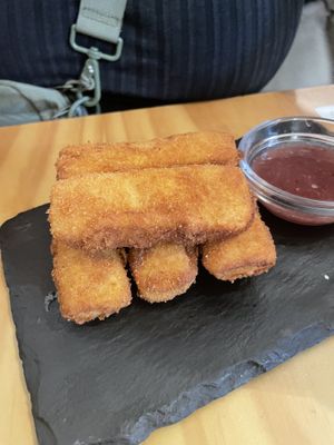   at La Vegana Taperia in Malaga