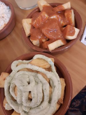  at La Vegana Taperia in Malaga