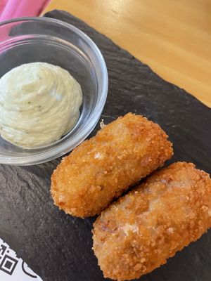   at La Vegana Taperia in Malaga