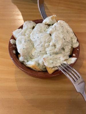   at La Vegana Taperia in Malaga