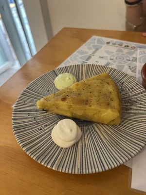   at La Vegana Taperia in Malaga