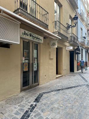   at La Vegana Taperia in Malaga