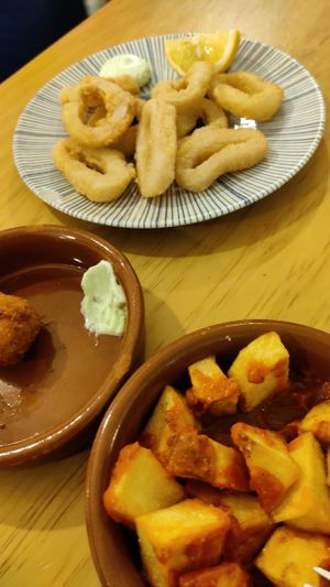  at La Vegana Taperia in Malaga