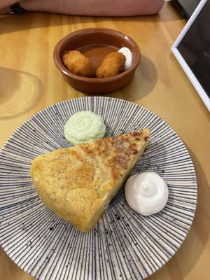   at La Vegana Taperia in Malaga