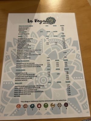   at La Vegana Taperia in Malaga