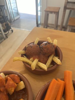   at La Vegana Taperia in Malaga