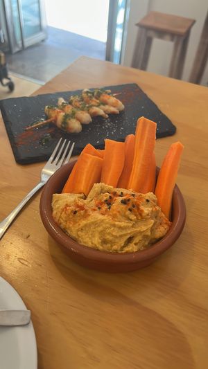   at La Vegana Taperia in Malaga