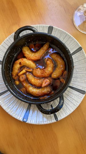   at La Vegana Taperia in Malaga