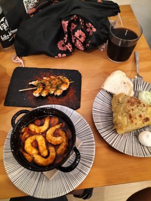 Riquísimo at La Vegana Taperia in Malaga