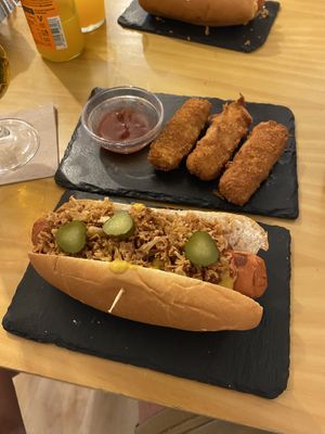   at La Vegana Taperia in Malaga