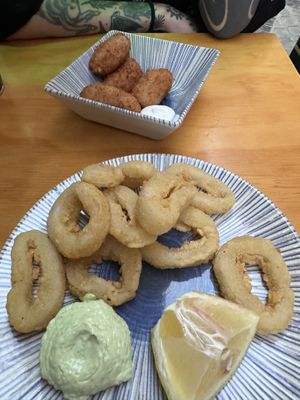   at La Vegana Taperia in Malaga