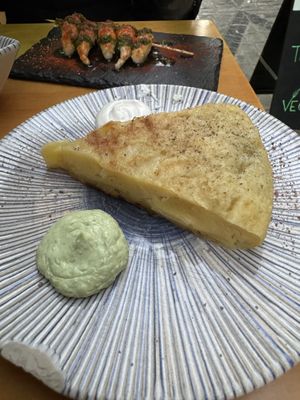   at La Vegana Taperia in Malaga