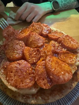   at La Vegana Taperia in Malaga