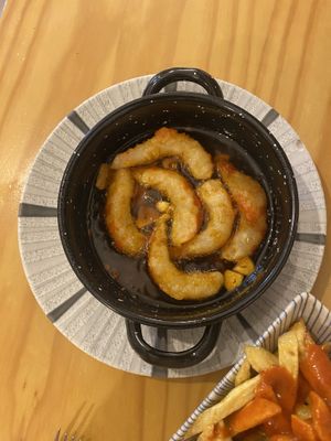   at La Vegana Taperia in Malaga