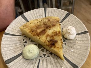   at La Vegana Taperia in Malaga