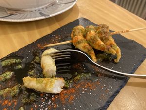   at La Vegana Taperia in Malaga