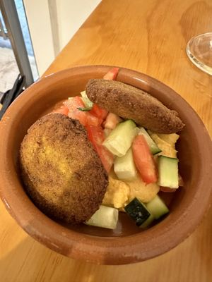   at La Vegana Taperia in Malaga