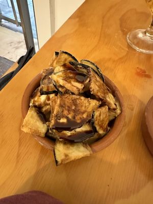   at La Vegana Taperia in Malaga