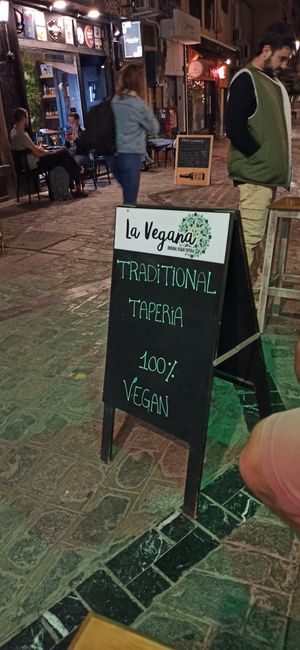  at La Vegana Taperia in Malaga