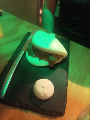 Bao Bun at La Vegana Taperia in Malaga