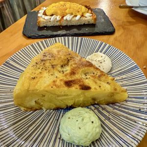   at La Vegana Taperia in Malaga