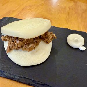   at La Vegana Taperia in Malaga