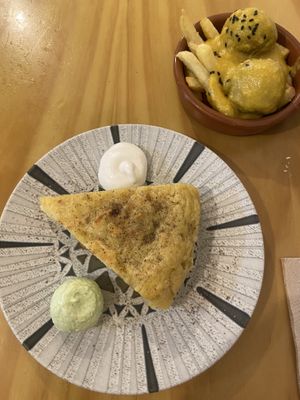   at La Vegana Taperia in Malaga