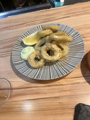 Calamari   at La Vegana Taperia in Malaga